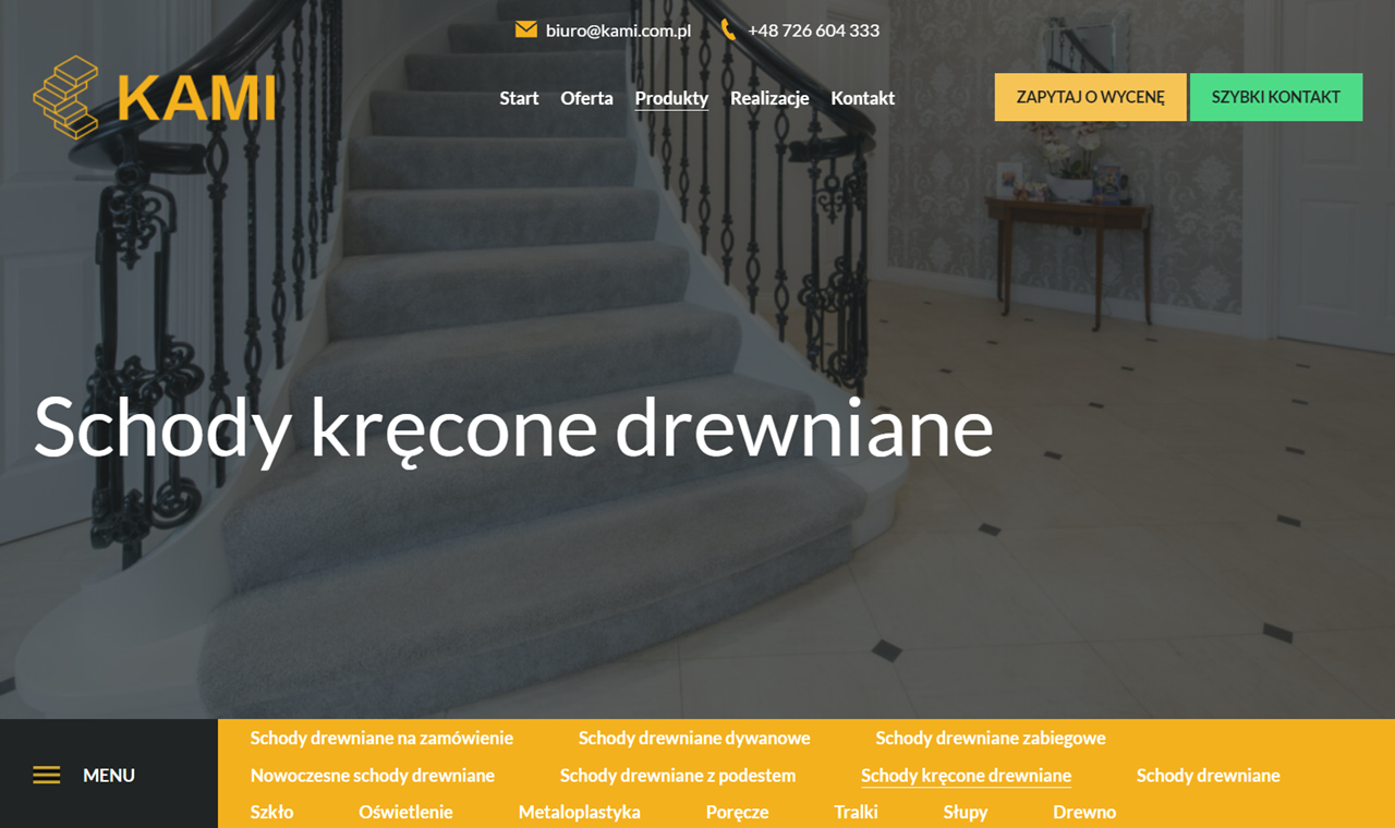 Schody kręcone drewniane w domu jednorodzinnym – zalety i ograniczenia