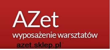 Logo Wyposażenie warsztatów - Azet